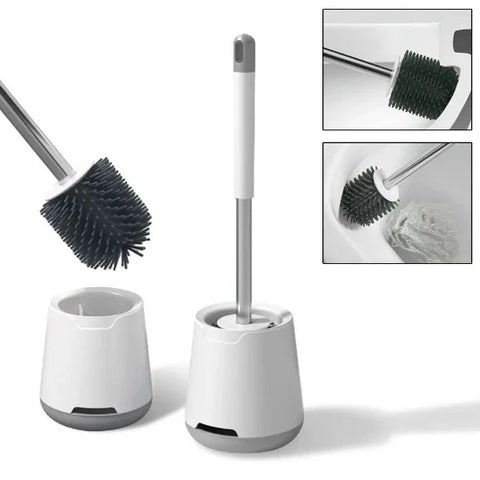 Soft Silicone Bristle Toilet Brush