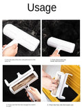 Easy one-hand pet hair remover