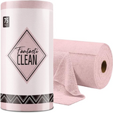 Microfiber Cleaning Cloth Roll -75 Pack